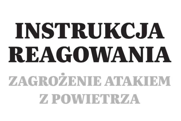 MSWiA publikuje instrukcję reagowania na atak z powietrza. Wkrótce w mObywatel