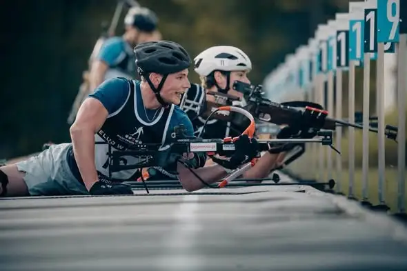 Mistrzostwa Polski na nartorolkach: Zawodnicy UKS Biathlon Chorzów z medalami