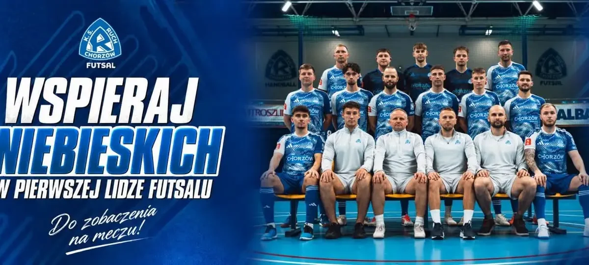 Ruch Chorzów Futsal zagra z Polonią Bielany Wrocławskie. Sobotni mecz na Granicznej