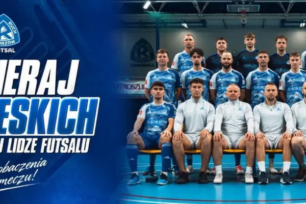 Ruch Chorzów Futsal zagra z Polonią Bielany Wrocławskie. Sobotni mecz na Granicznej