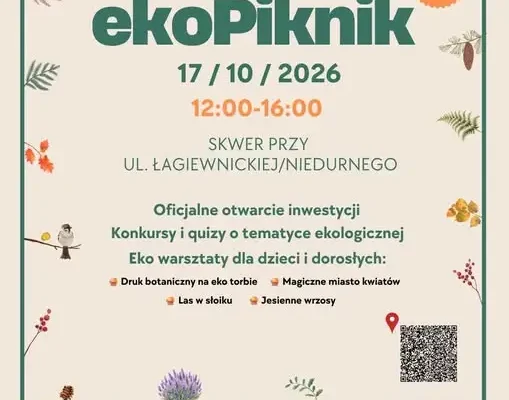 EkoPiknik w Chorzowie – otwarcie nowej inwestycji i warsztaty dla mieszkańców