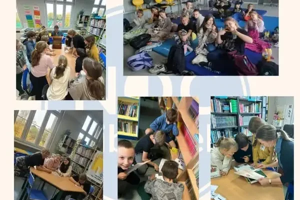 Noc Bibliotek 2026 w Szkole Podstawowej nr 15 w Chorzowie – detektywistyczna przygoda