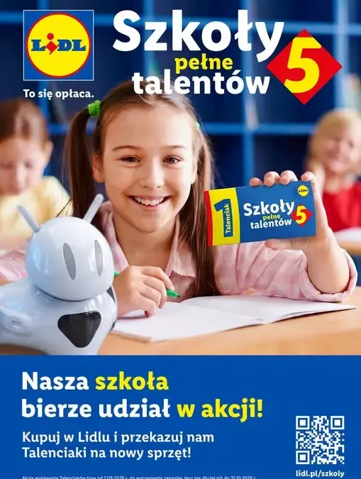 Szkoła zbiera talenciaki Lidla – zostało niewiele czasu!