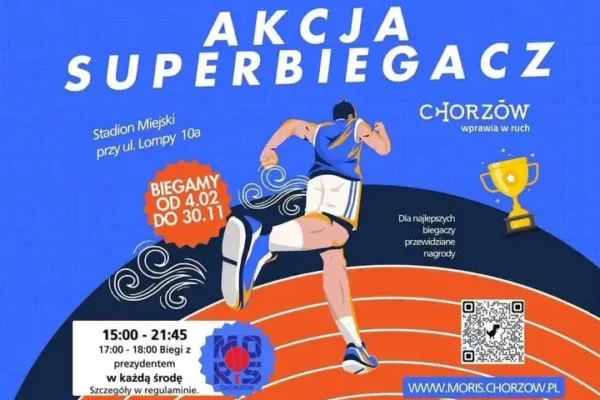 Superbiegacze zapraszają na wspólny trening z testem tętna maksymalnego